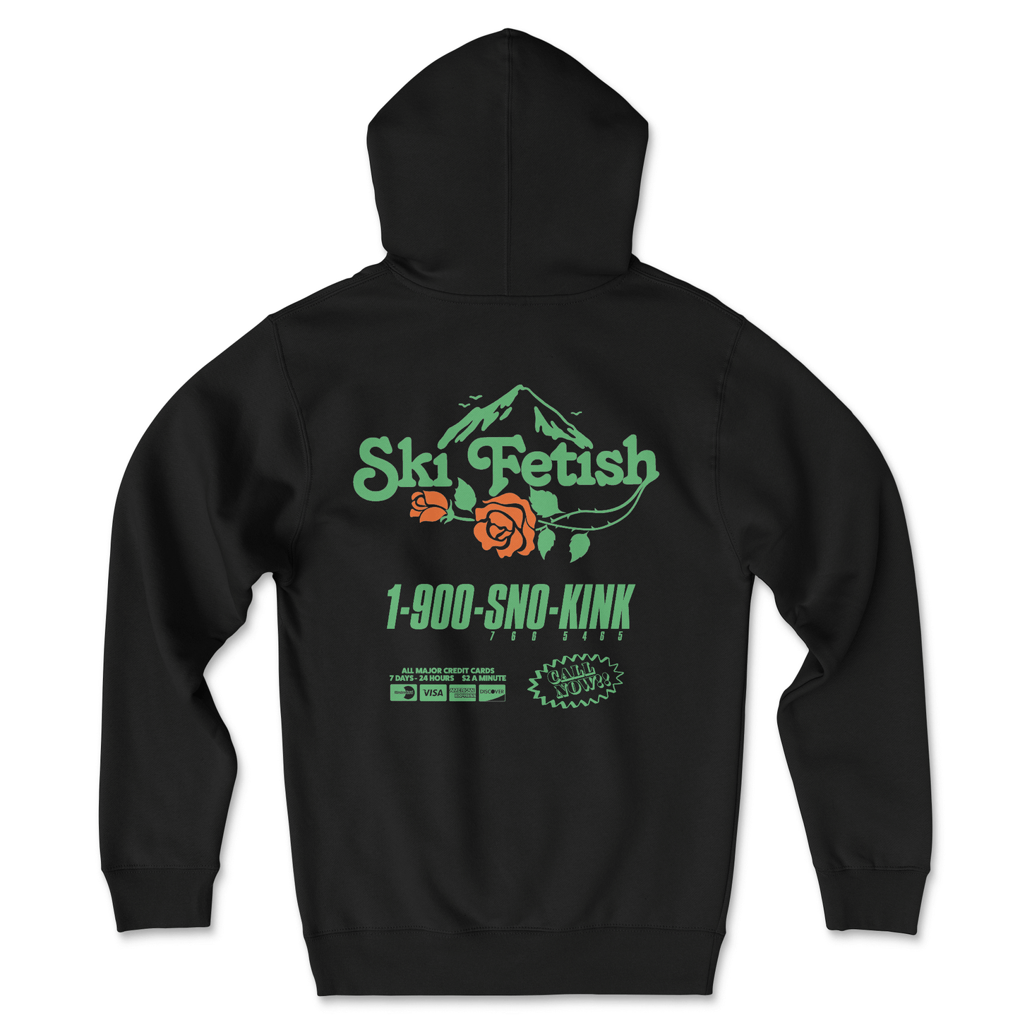 Ski Fetish "1-900" Hoodie