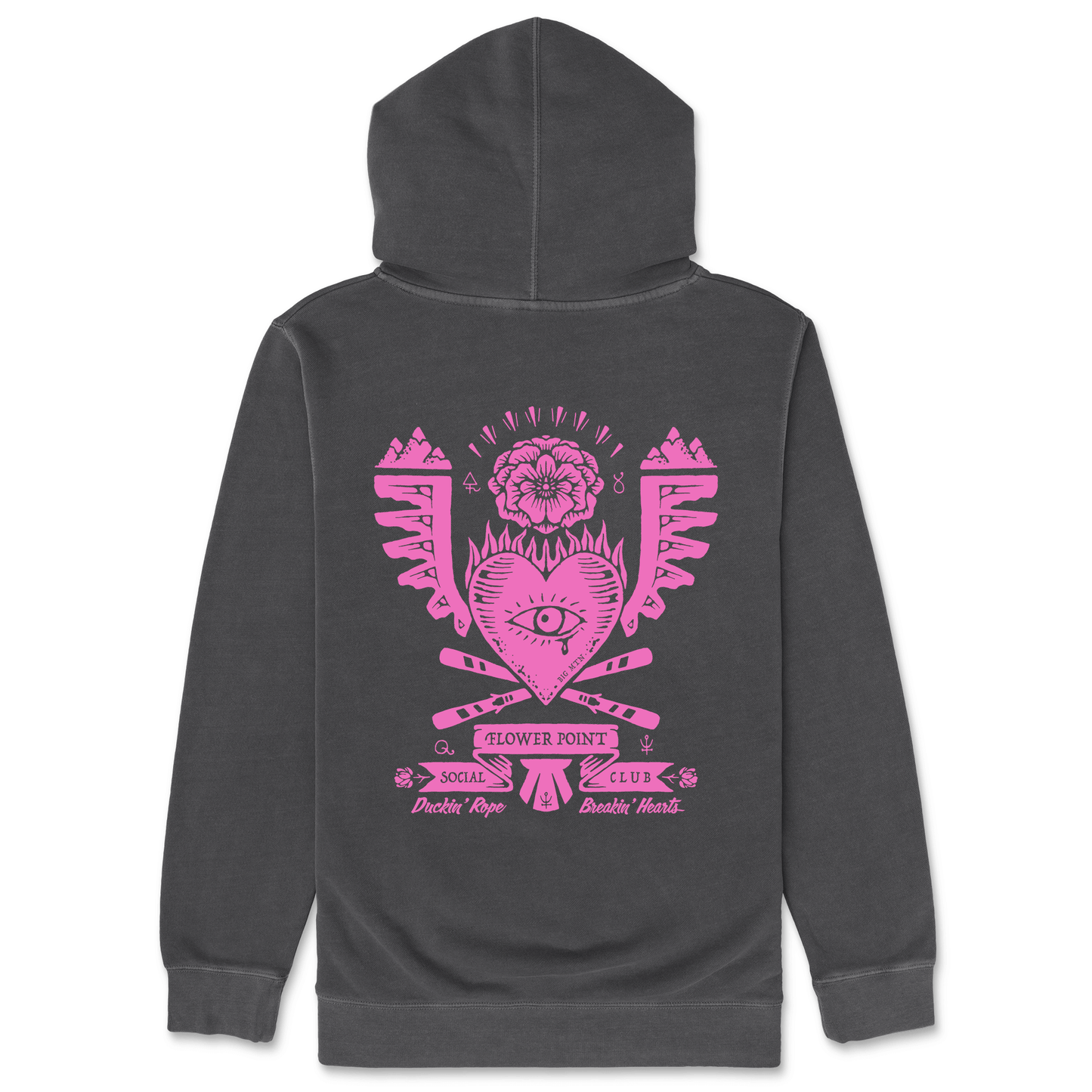 Flower Point Social Hoodie